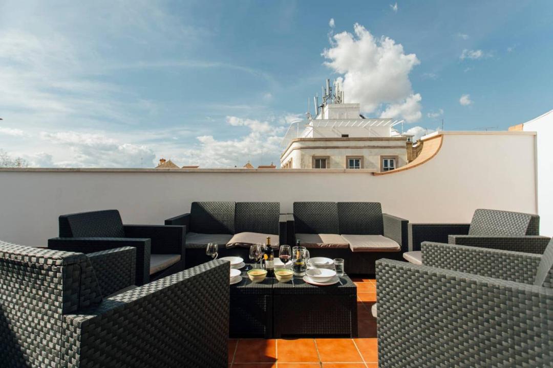 Duplex With Terrace- 5Bd 3Bth- Center Apartman Sevilla Kültér fotó