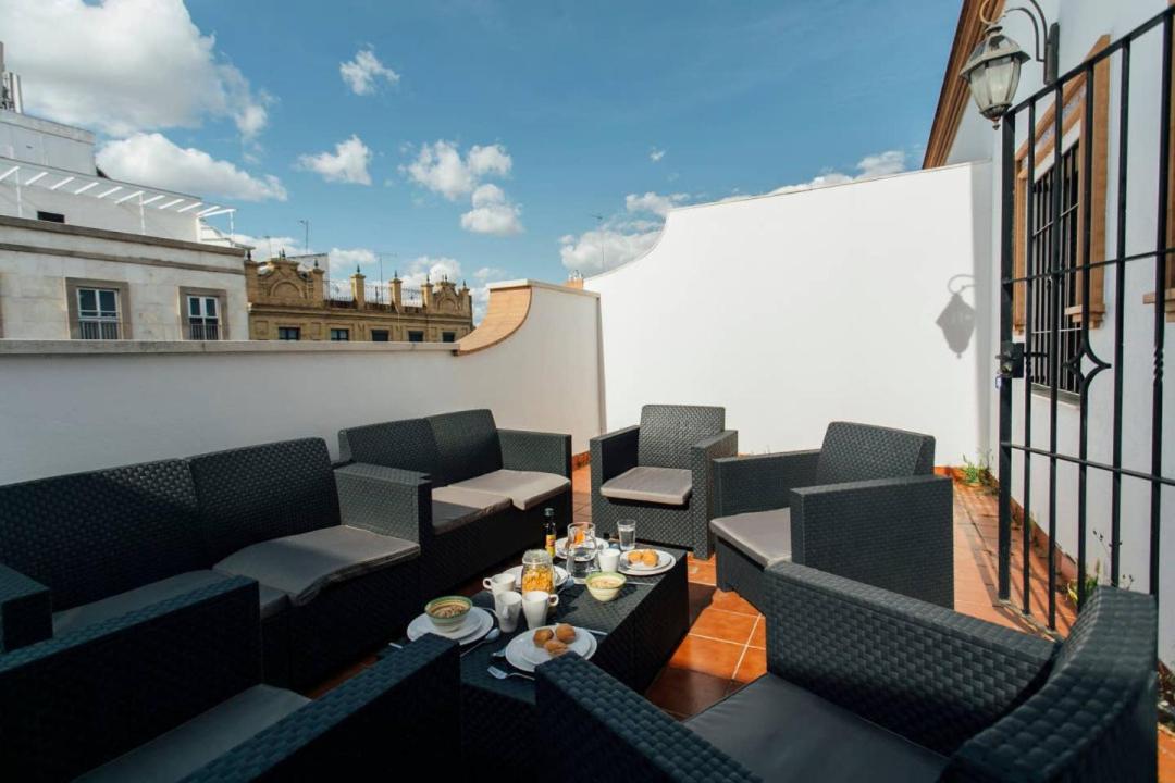 Duplex With Terrace- 5Bd 3Bth- Center Apartman Sevilla Kültér fotó